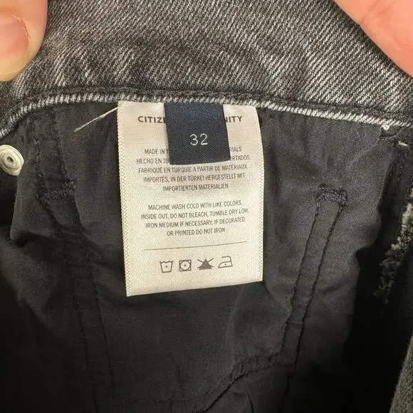 Citizens of Humanity | NWT Black Jolene Vintage Slim Leg Ankle Jeans in Secrets - Picture 11 of 12